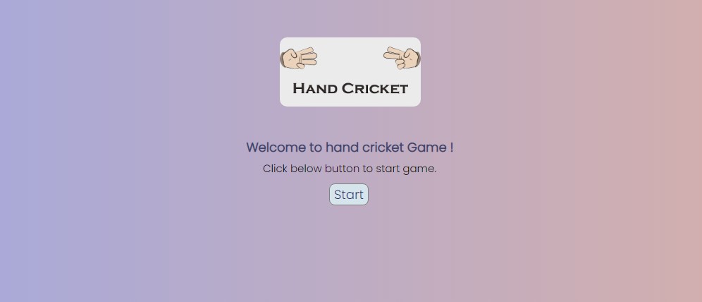 hand cricket image